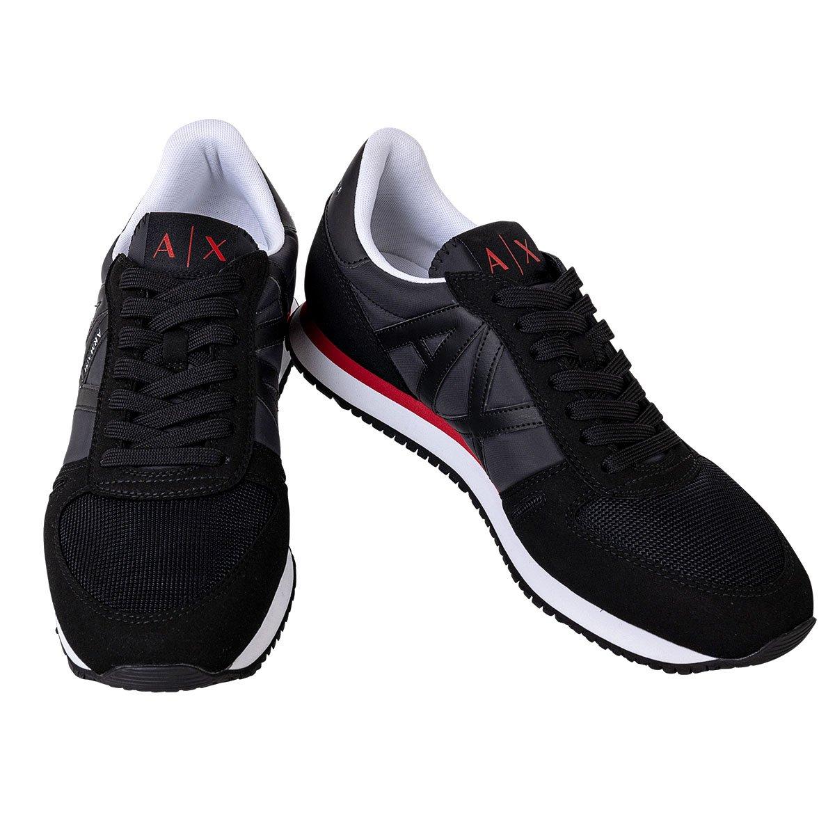 Sneaker Herren Schwarz 45 von Armani Exchange