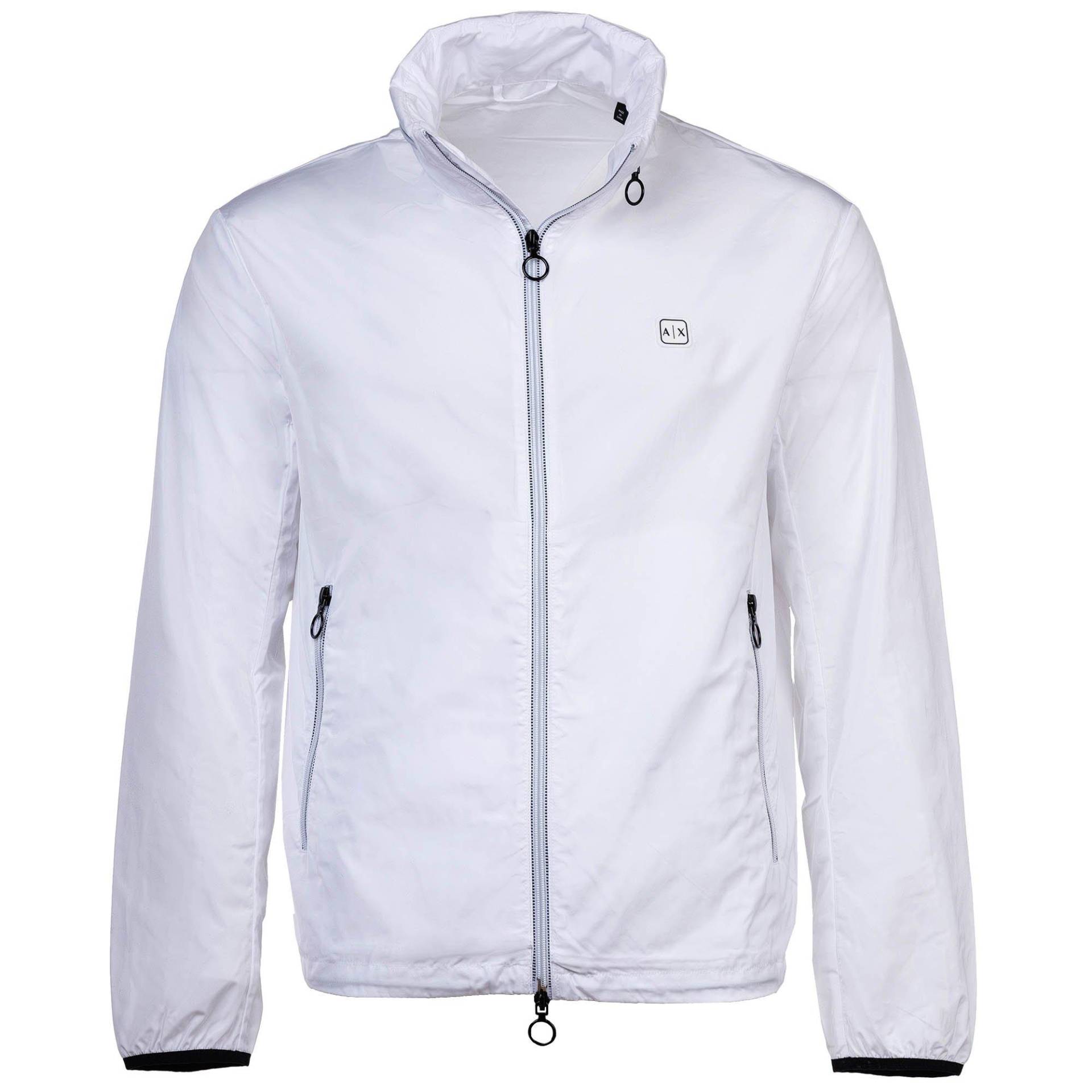 Steppjacke Bequem Sitzend Herren Weiss L von Armani Exchange