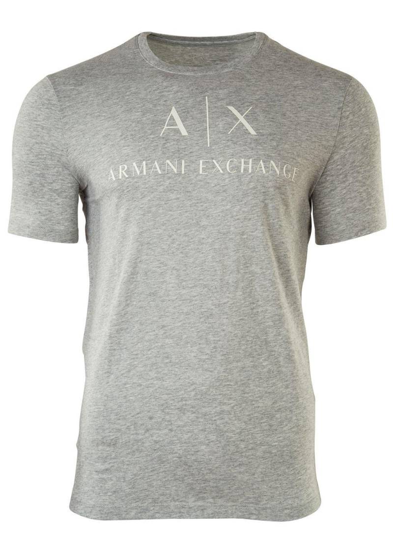 T-shirt Bequem Sitzend Damen Grau S von Armani Exchange