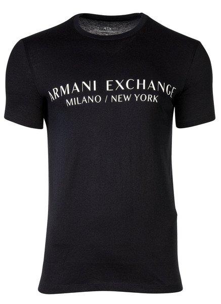 T-shirt Sportlich Bequem Sitzend Herren Marine L von Armani Exchange
