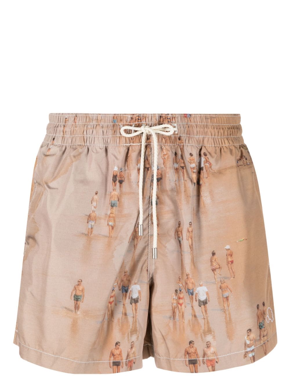 Arrels Barcelona x Yosigo Playa swim shorts - Brown von Arrels Barcelona