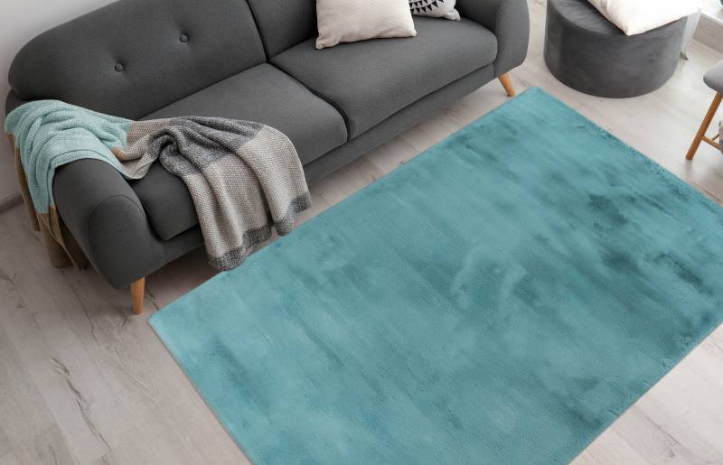 Arte Espina Fellteppich »Rabbit 100«, rechteckig, 45 mm Höhe, Kunstfell, Kaninchenfell-Haptik, supersoft, Hochflorteppich von Arte Espina