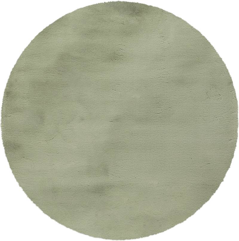 Arte Espina Fellteppich »Rabbit 100«, rund, 45 mm Höhe, Kunstfell, Kaninchenfell-Haptik, supersoft, Hochflorteppich von Arte Espina