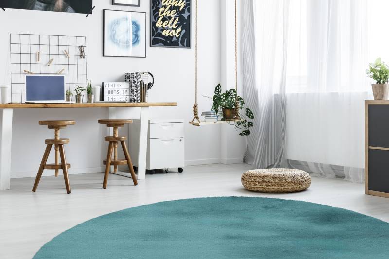 Arte Espina Fellteppich »Rabbit 100«, rund, 45 mm Höhe, Kunstfell, Kaninchenfell-Haptik, supersoft, Hochflorteppich von Arte Espina