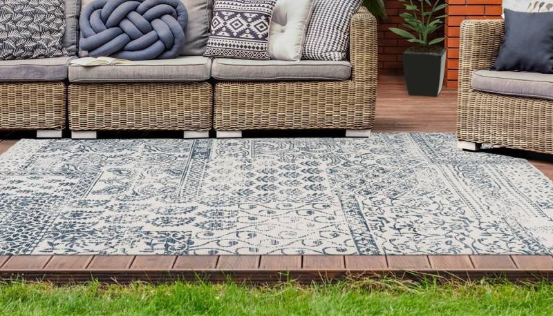 Arte Espina Teppich »Yoga 300«, rechteckig, 10 mm Höhe, In- und Outdoor geeignet, pflegeleicht, Wohnzimmer von Arte Espina