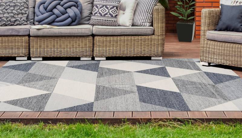 Arte Espina Teppich »Yoga 400«, rechteckig, 10 mm Höhe, Teppich für Indoor & Outdoor, Fussbodenheizung geeignet, Pflegeleicht von Arte Espina