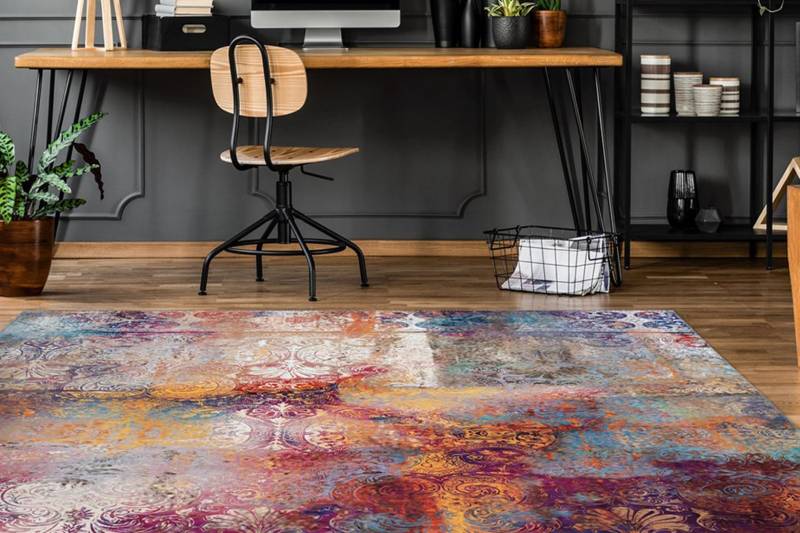 Arte Espina Teppich »Galaxy 100«, rechteckig, 6 mm Höhe, Kurzflor, Wohnzimmer von Arte Espina