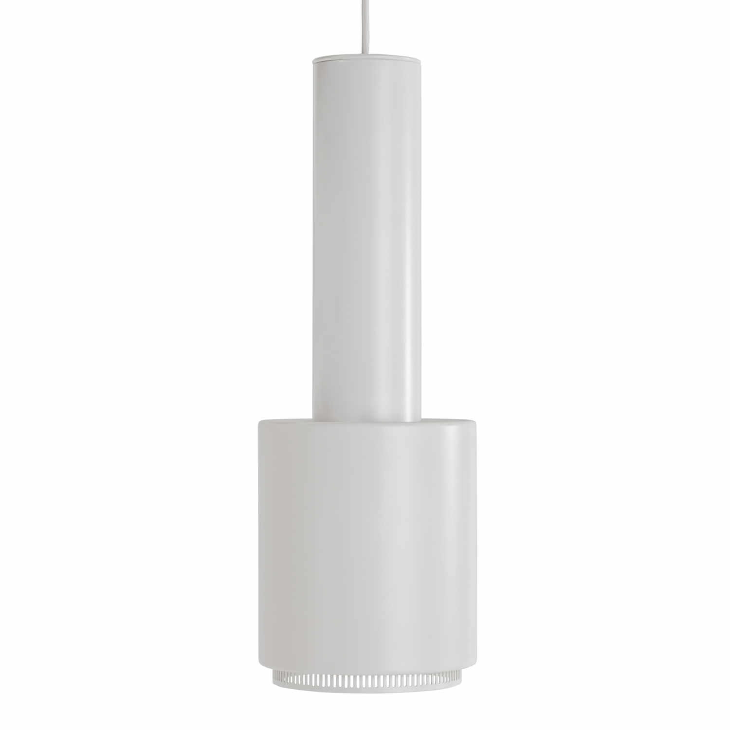 A110 Handgranate Hängeleuchte, Farbe weiss lackiert A110 Handgranate Hängeleuchte, Farbe weiss lackiert von Artek