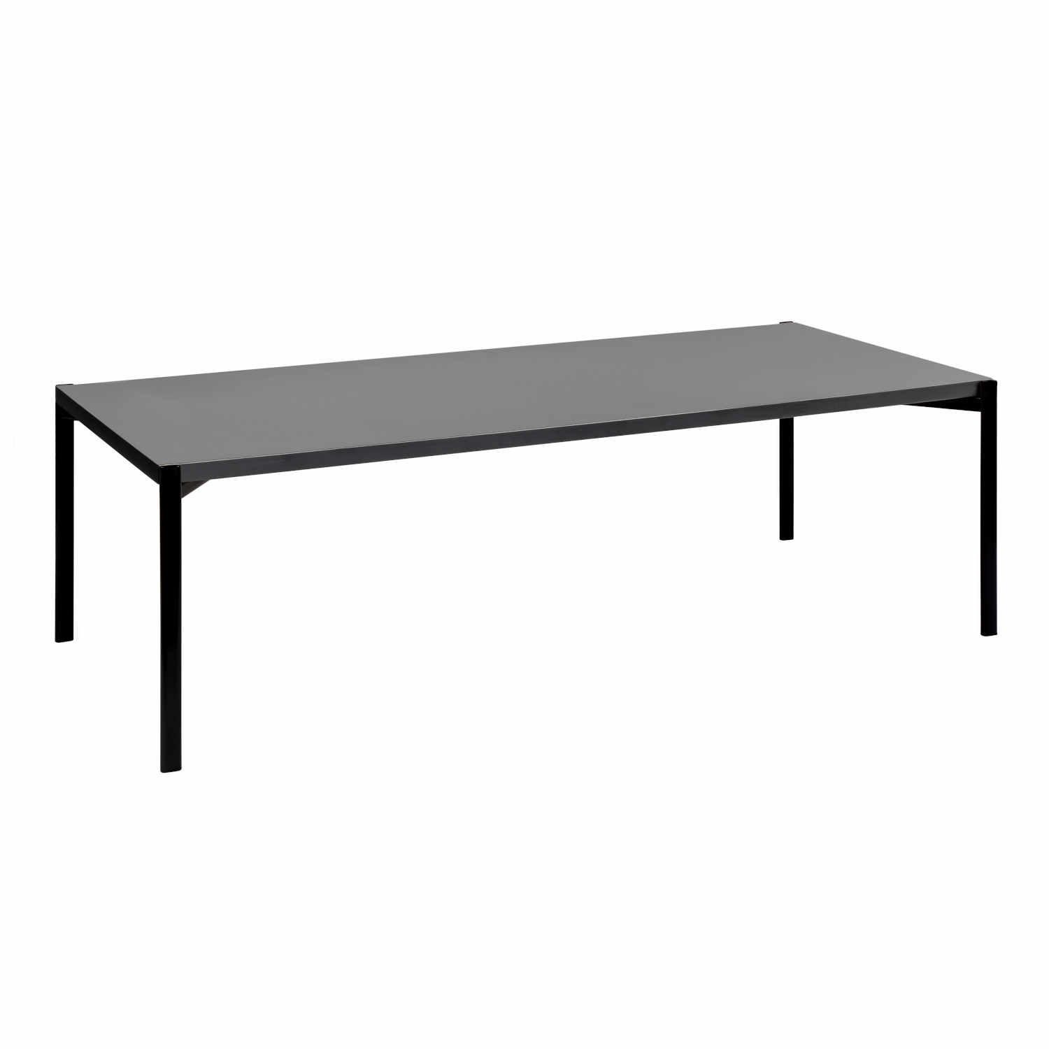 Kiki Low Table Couchtisch, Grösse l. 140 cm, Tischplatte hpl schwarz Kiki Low Table Couchtisch, Grösse l. 140 cm, Tischplatte hpl schwarz von Artek