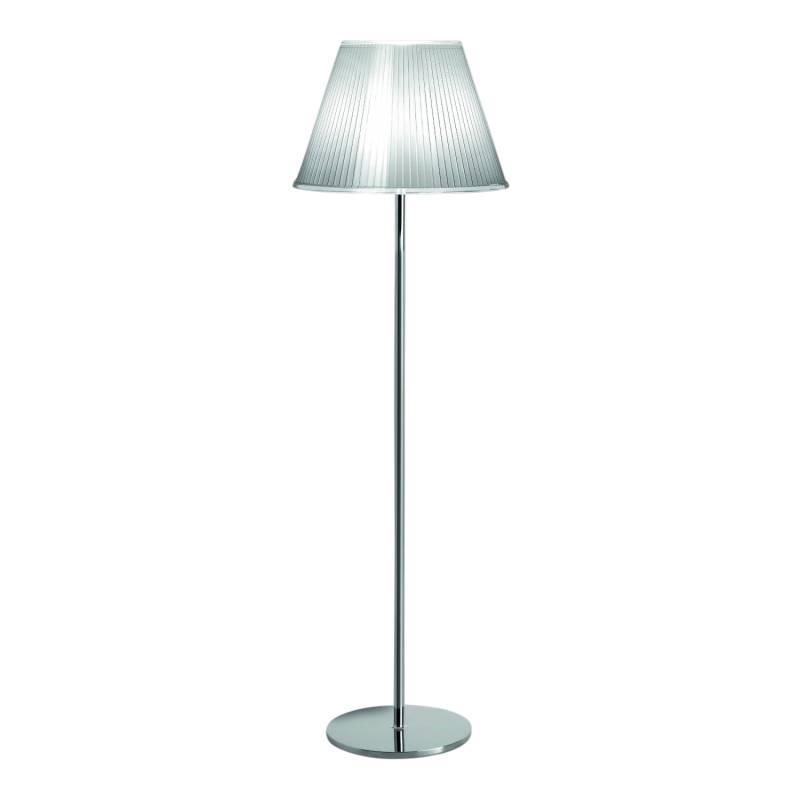 Choose Mega Floor Stehleuchte, Schirm pergamentpapier, Struktur anthrazitgrau von Artemide