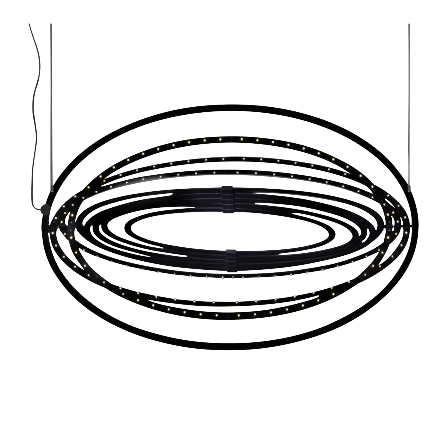 Copernico Suspension LED Pendelleuchte, Farbe schwarz Copernico Suspension LED Pendelleuchte, Farbe schwarz von Artemide