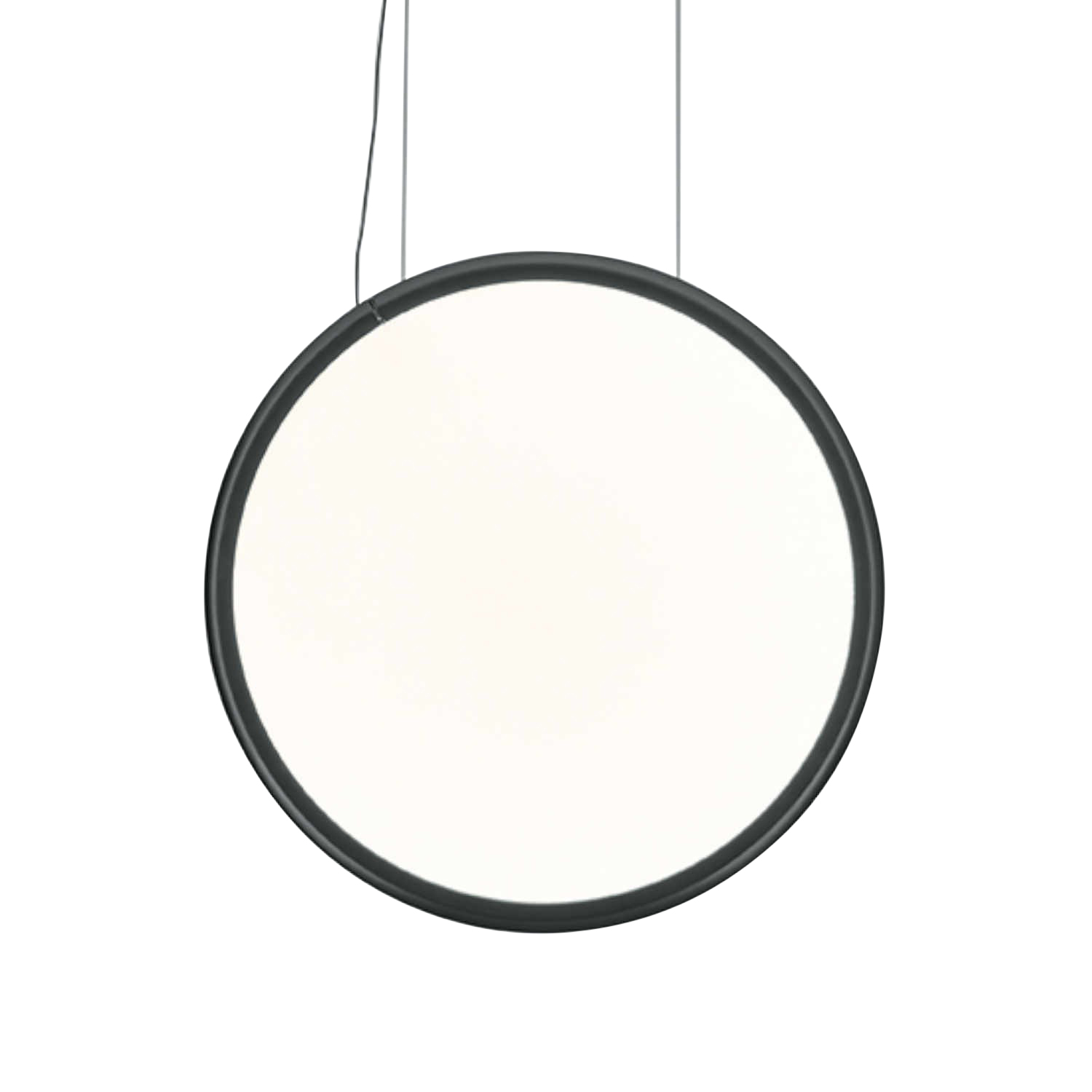 Discovery Vertical 140 Suspension LED Pendelleuchte, Farbe aluminium satiniert von Artemide