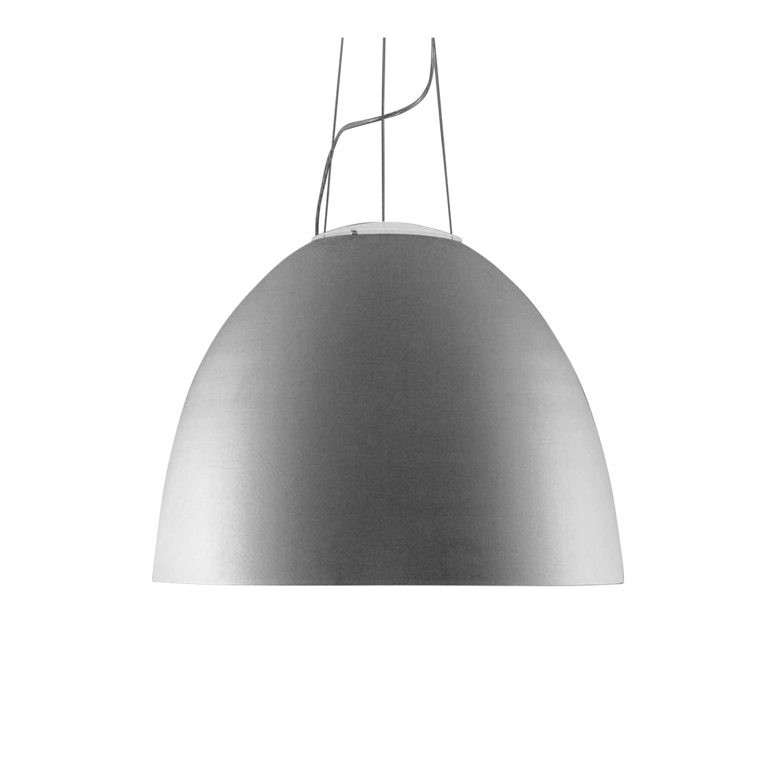 Nur 1618 LED Pendelleuchte, Farbe anthrazitgrau von Artemide