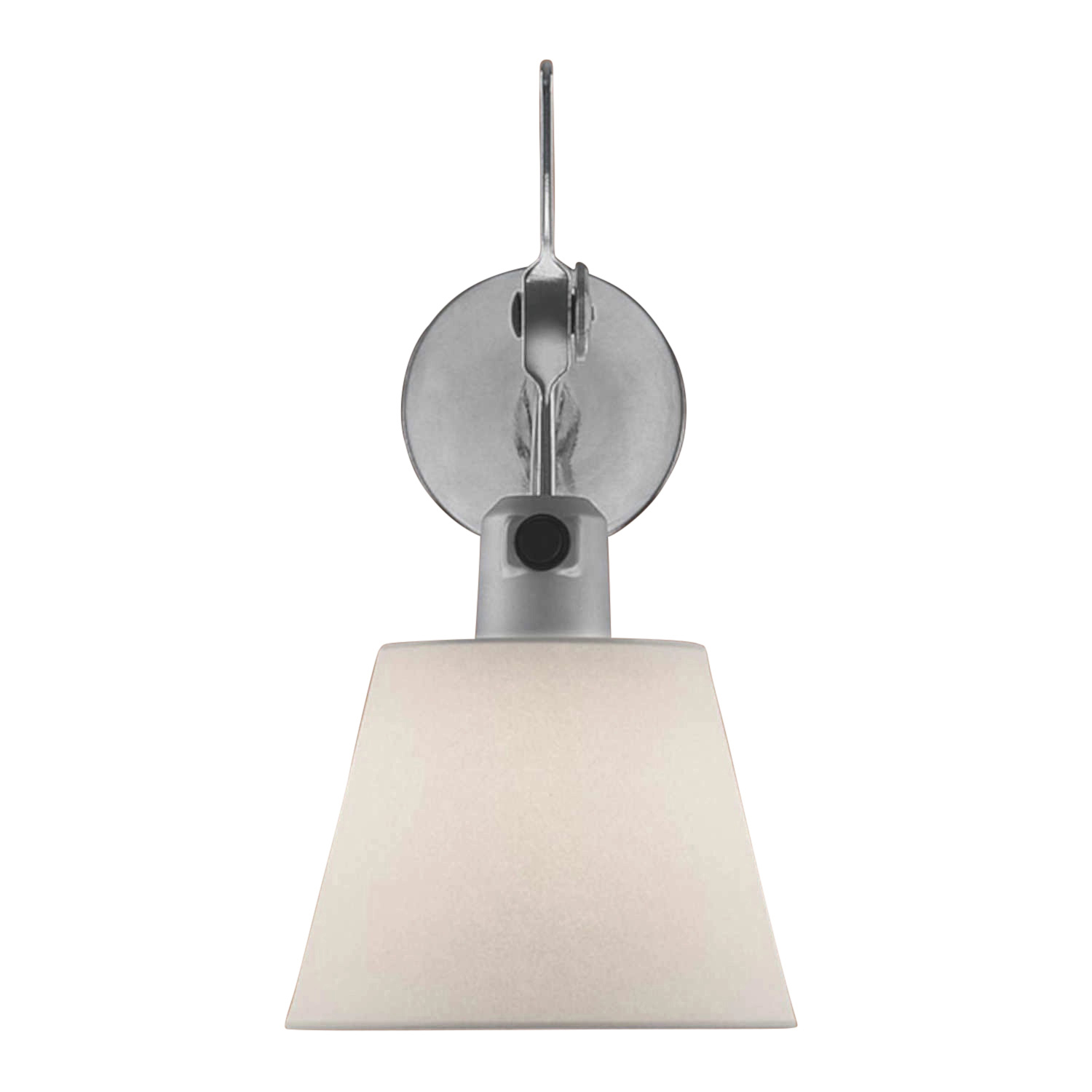 Tolomeo Diffusore 18 Wall Wandleuche, Schirm satin grau von Artemide