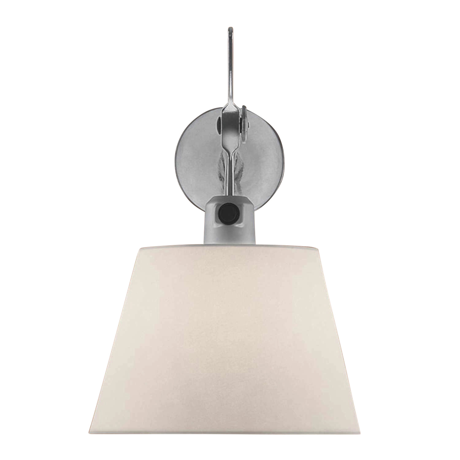 Tolomeo Diffusore 24 Wall Wandleuche, Schirm satin grau von Artemide