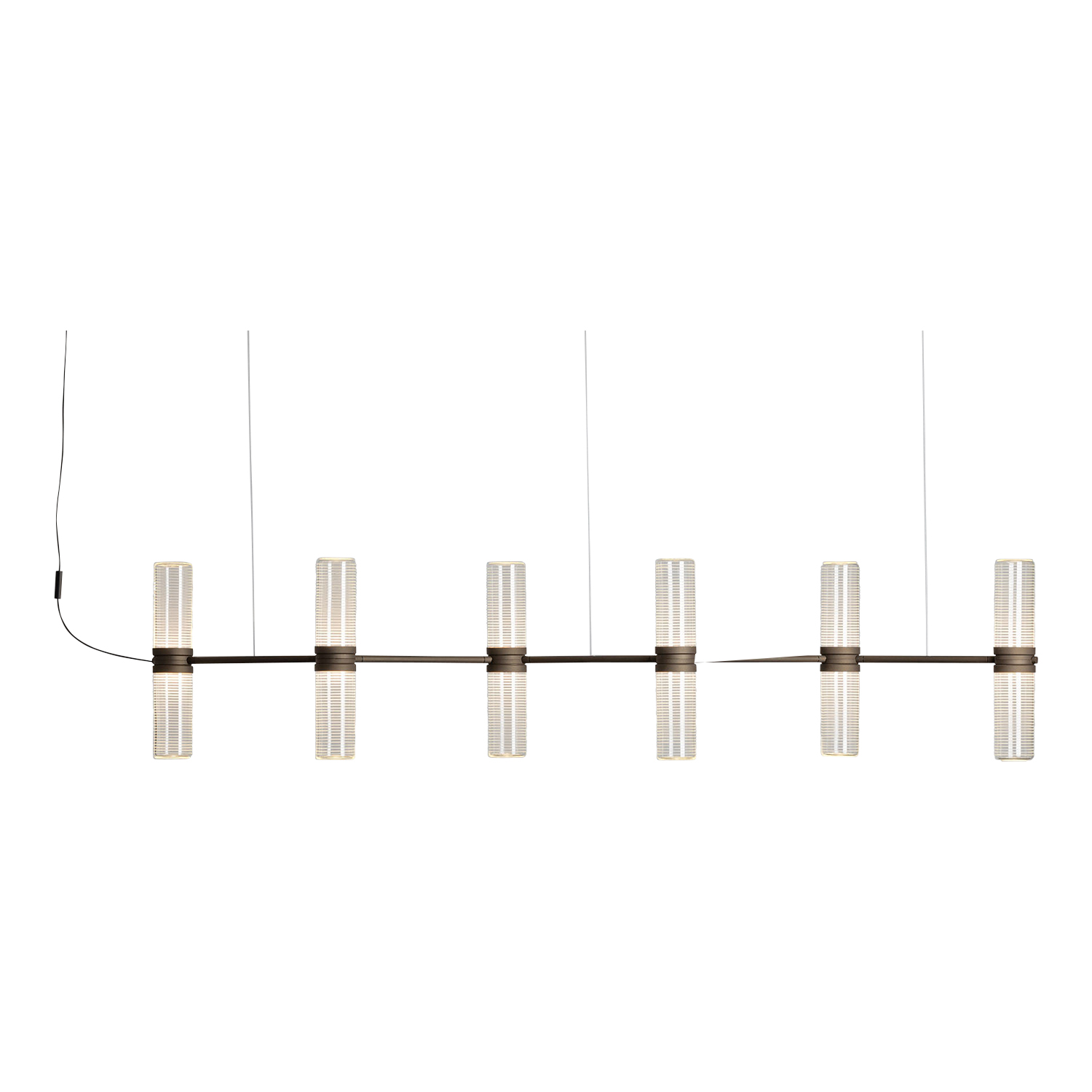 Zephyr Linear LED Hängeleuchte, Farbe bronze, APP Kompatibilität: nein Zephyr Linear LED Hängeleuchte, Farbe bronze, APP Kompatibilität: nein von Artemide