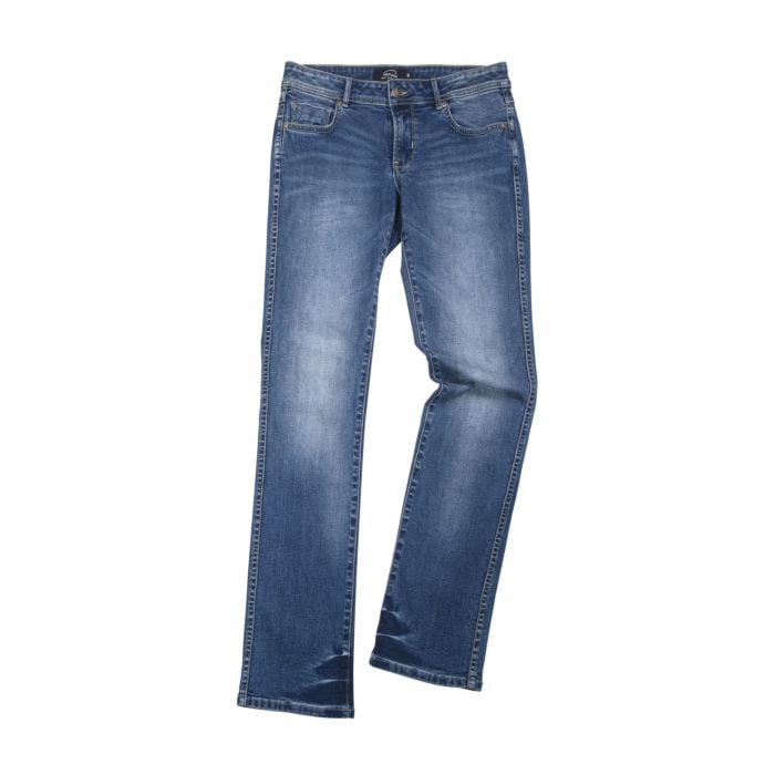 5-Pocket Damen Jeans in Stretch-Qualität, blue denim, 34 von Artime