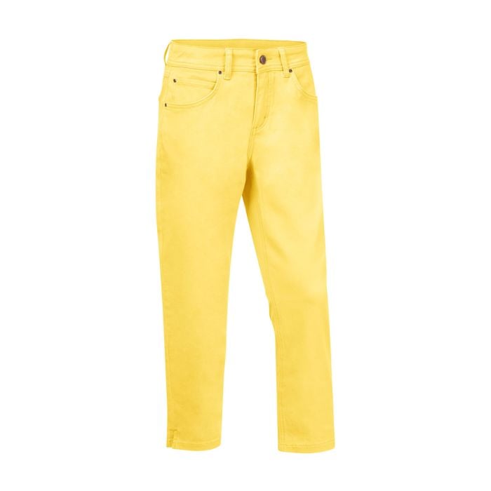 5-Pocket Hose Damen, gelb, 42 von Artime