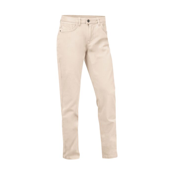 5-Pocket Hose Damen Stretch-Qualität, camel, 34 von Artime