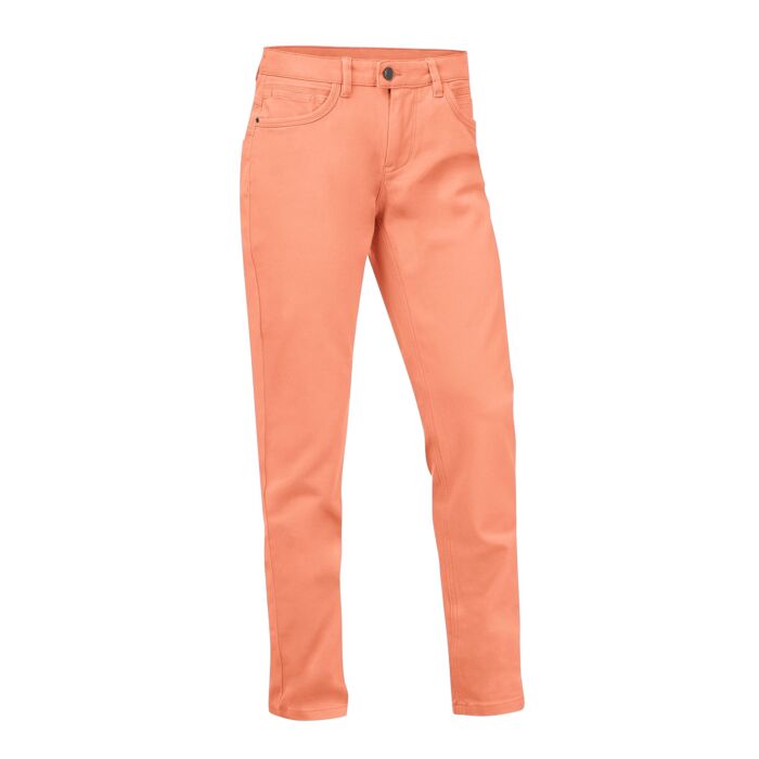 5-Pocket Hose Damen Stretch-Qualität, mandarine, 38 von Artime