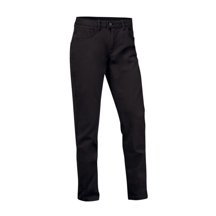 5-Pocket Hose Damen Stretch-Qualität, schwarz, 34 von Artime