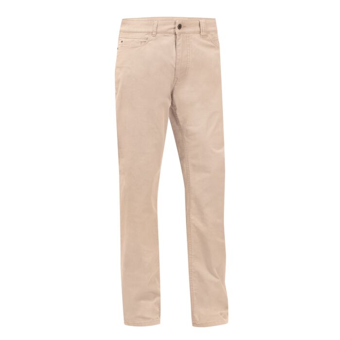 5-Pocket-Hose Herren mit Elasthan, beige, 32 von Artime