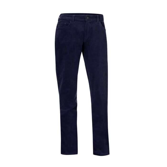 5-Pocket Stretch-Cordhose, navy, 38 von Artime