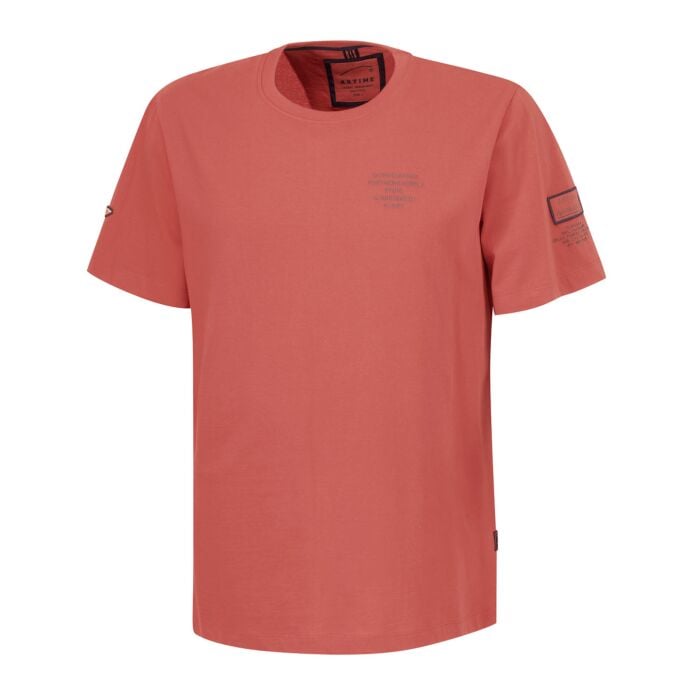 T-Shirt mit Drucken und Emblemen, rot, Xxxl von Artime