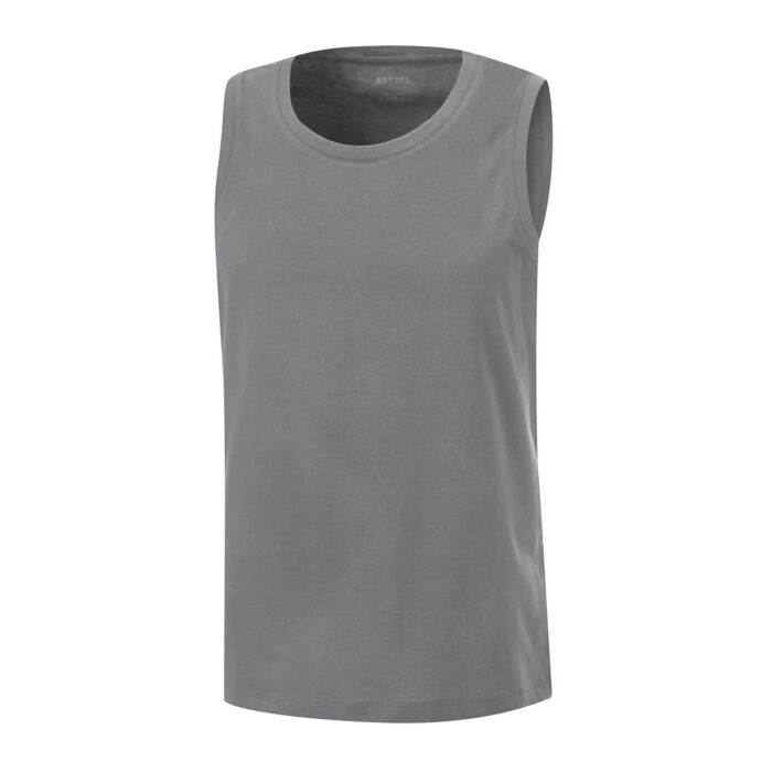 Basic Herren Tank-Top GOTS-Zertifiziert, grau, M von Artime