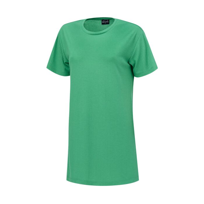 Bequemes T-Shirt mit Rundhalsausschnitt und Rippmuster von Artime
