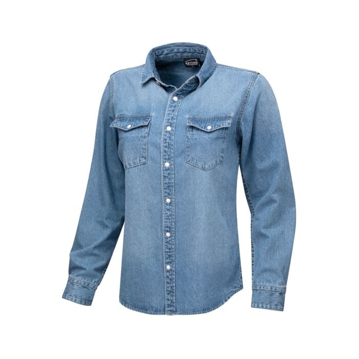 Denim Shirt für Damen blue bleached, XL von Artime