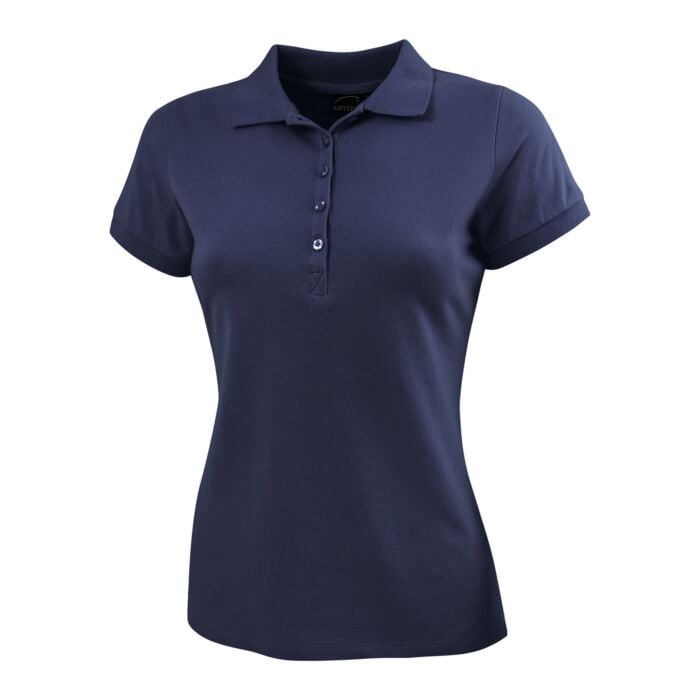Polo-Piqué-Shirt, blau von Artime