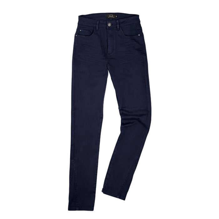 Schmale Stretchjeans, marine, 34 von Artime