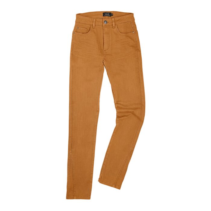 Schmale Stretchjeans, camel, 38 von Artime