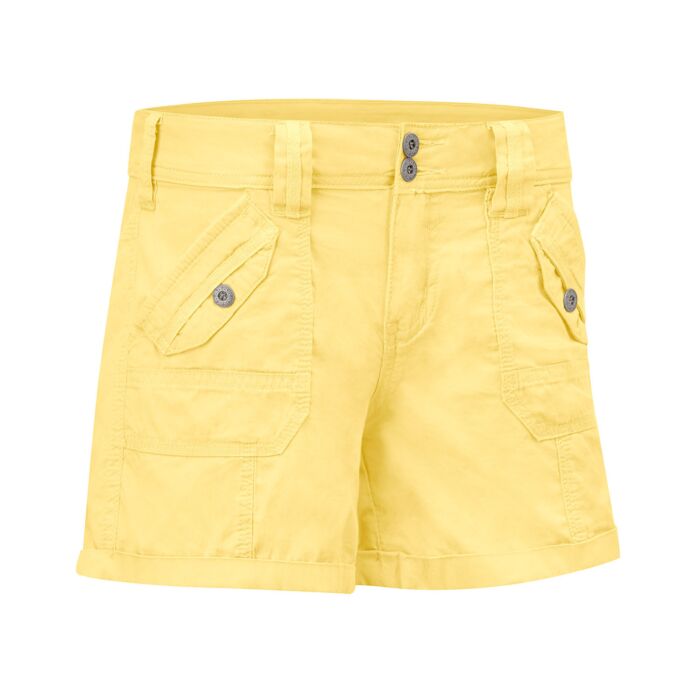 Sommerliche Damen Shorts, gelb, 36 von Artime