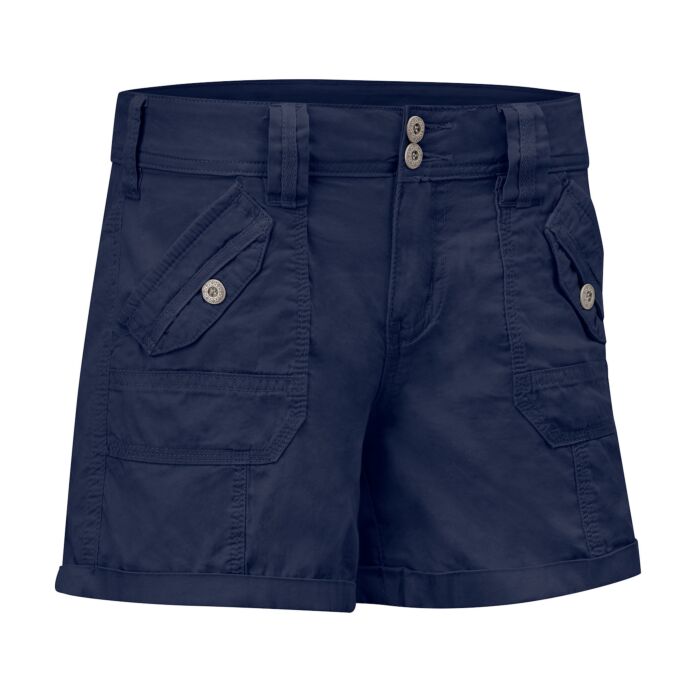 Sommerliche Damen Shorts, marine, 44 von Artime