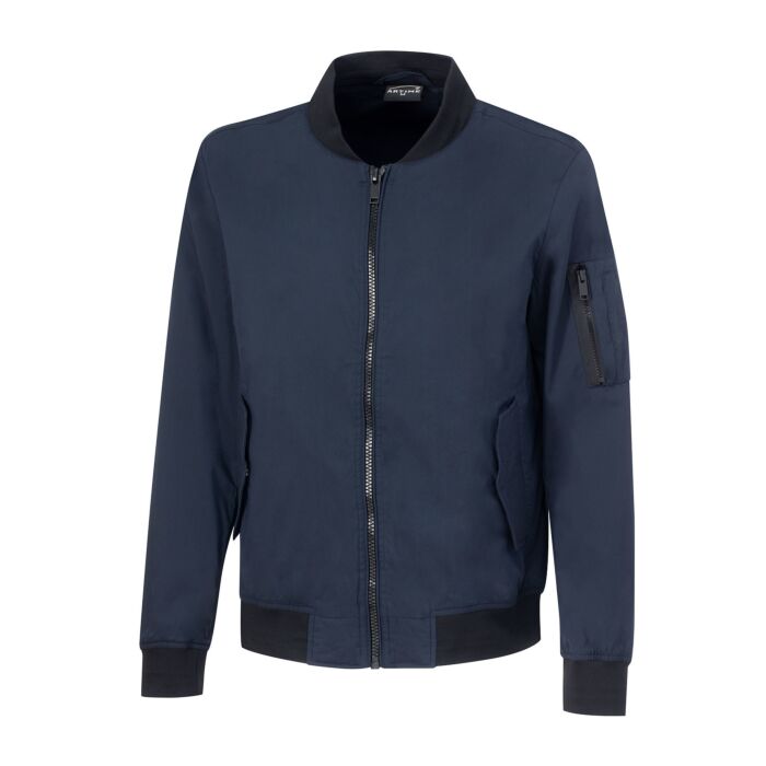 Stretch Blouson in leichter Qualität, marine, XXL von Artime