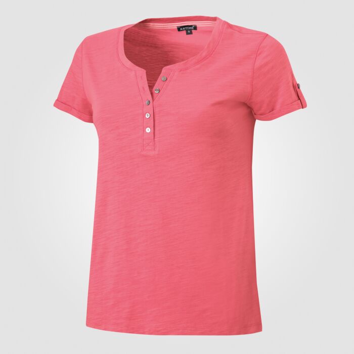 T-Shirt mit Knopfleiste von Artime