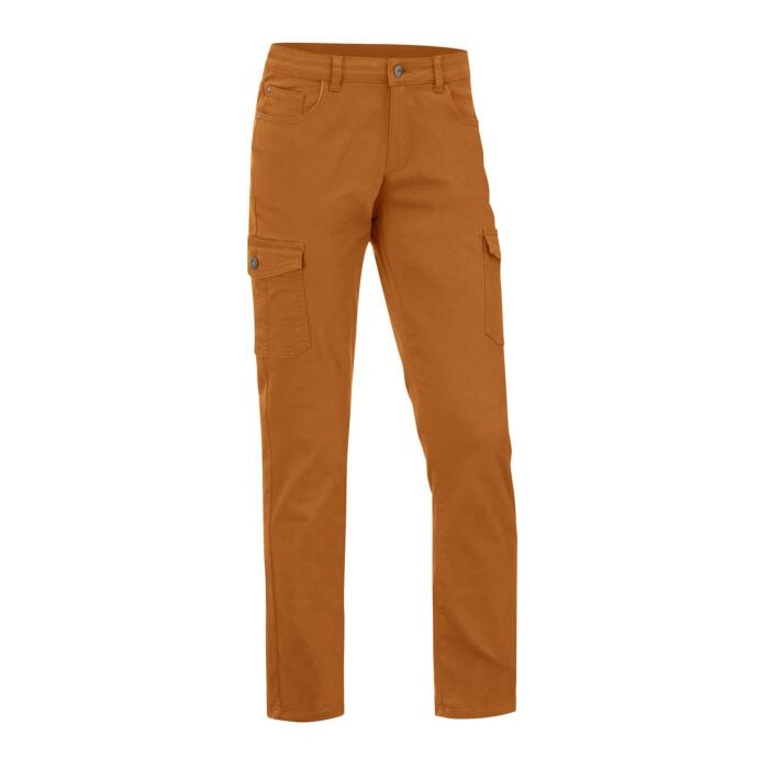 Twill-Cargohose für Damen, curry, 42 von Artime