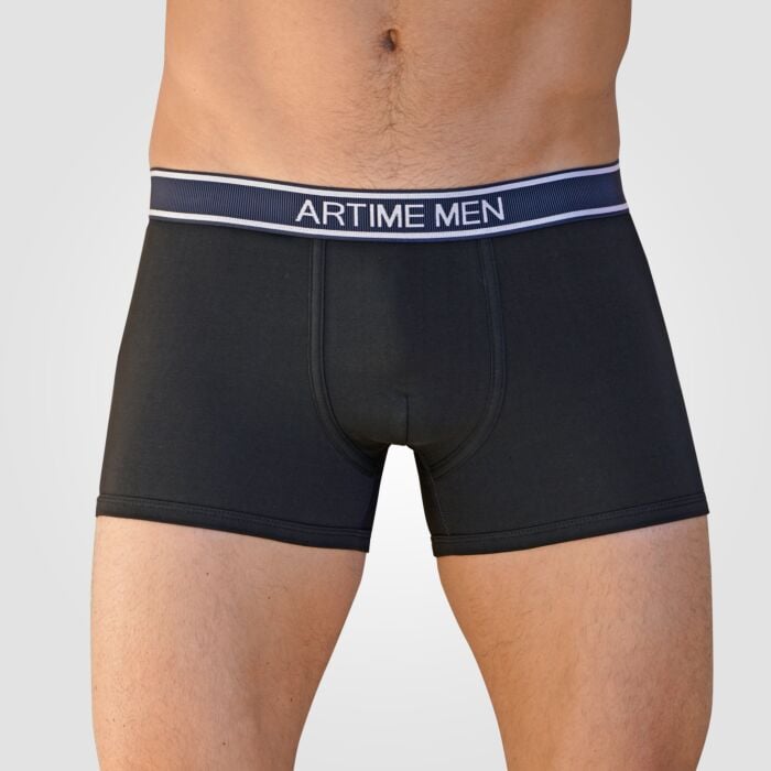 Unterhosen Herren 3er Pack, schwarz, XL von Artime