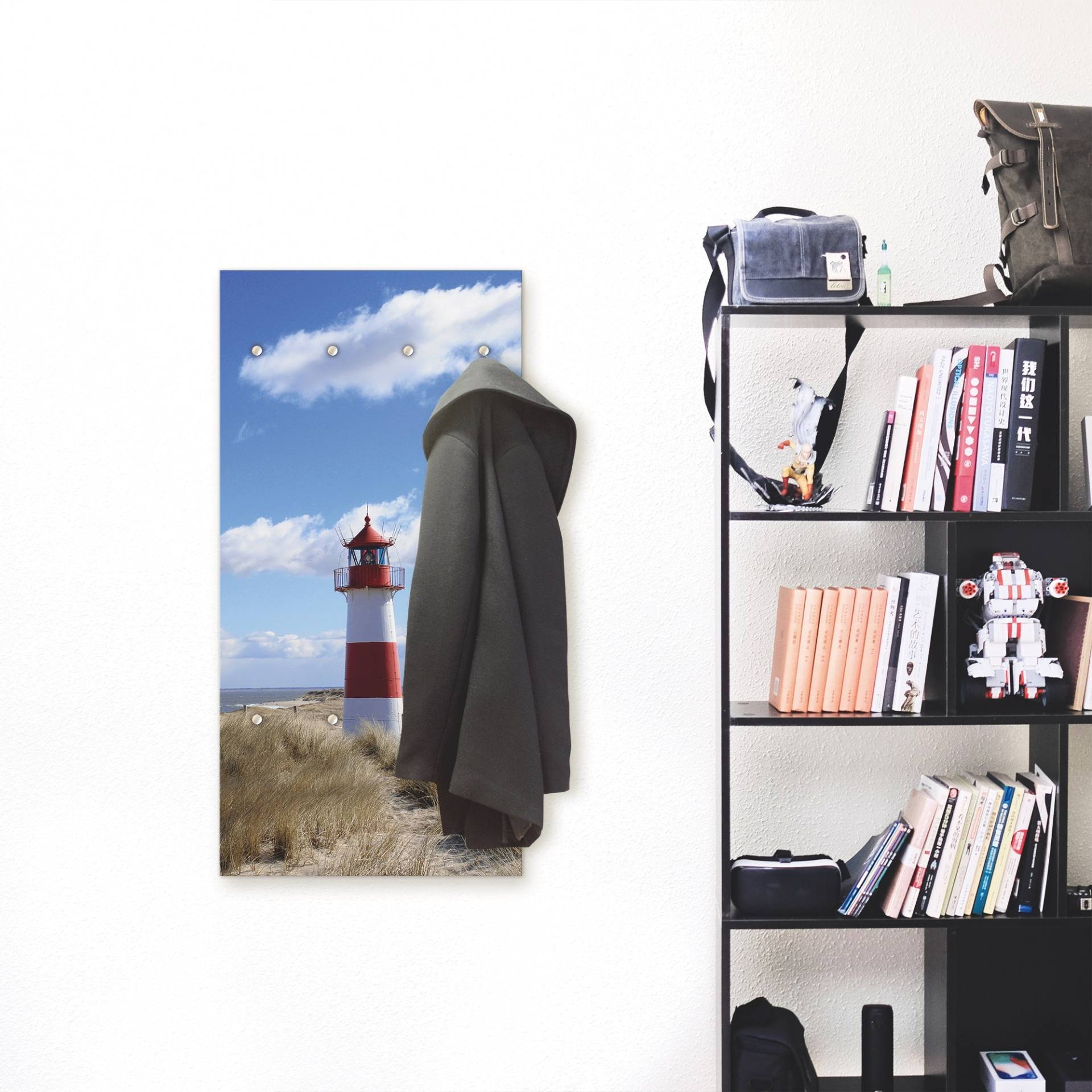 Artland Garderobenleiste »Leuchtturm Sylt«, teilmontiert von Artland