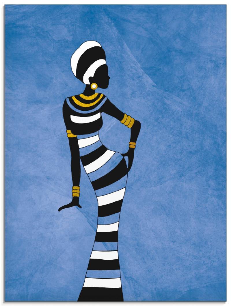 Artland Glasbild »Afrikanische Frau«, Frau, (1 St.) von Artland