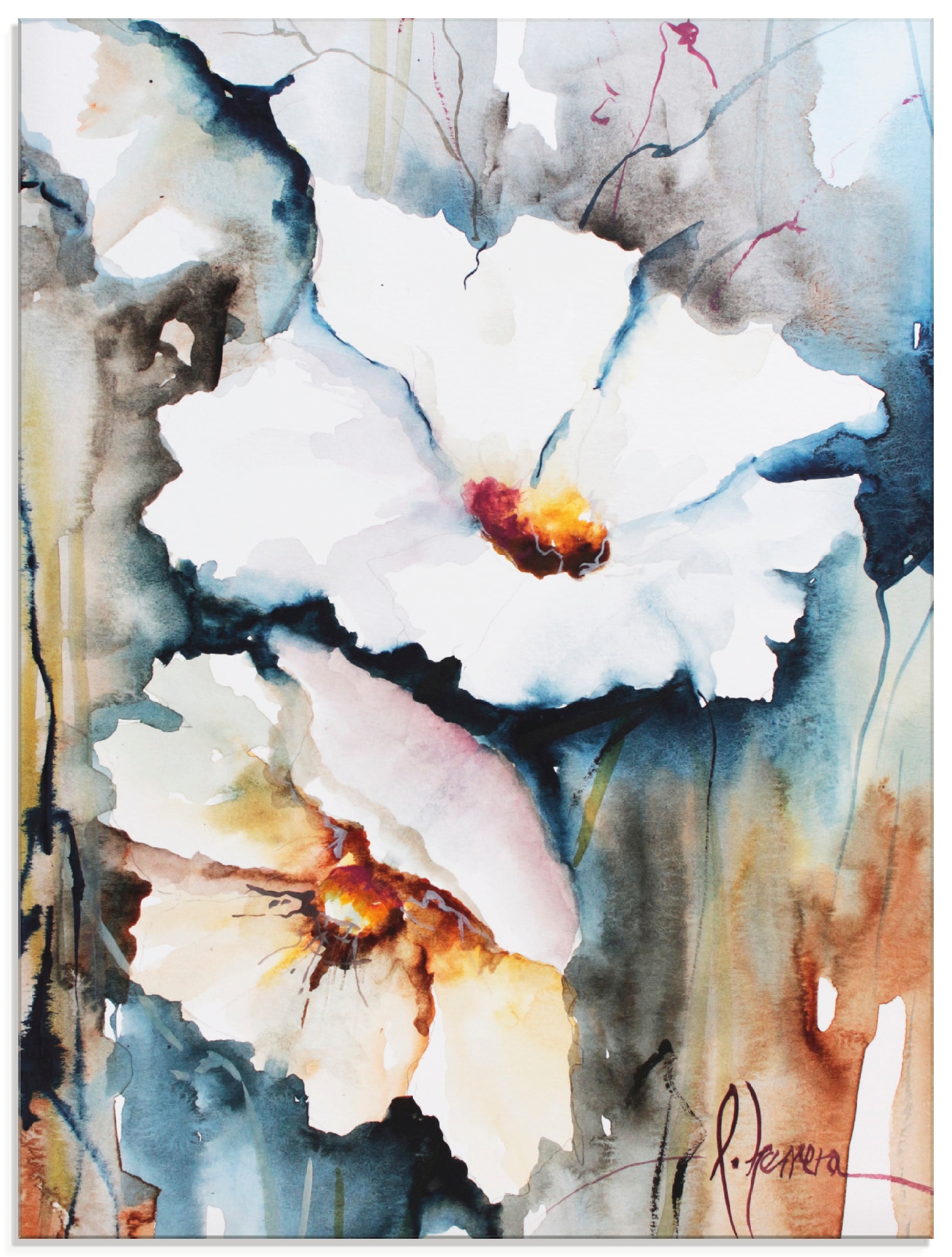 Artland Glasbild »Aquasblüten II«, Blumen, (1 St.), in verschiedenen Grössen Artland Glasbild »Aquasblüten II«, Blumen, (1 St.), in verschiedenen Grössen von Artland