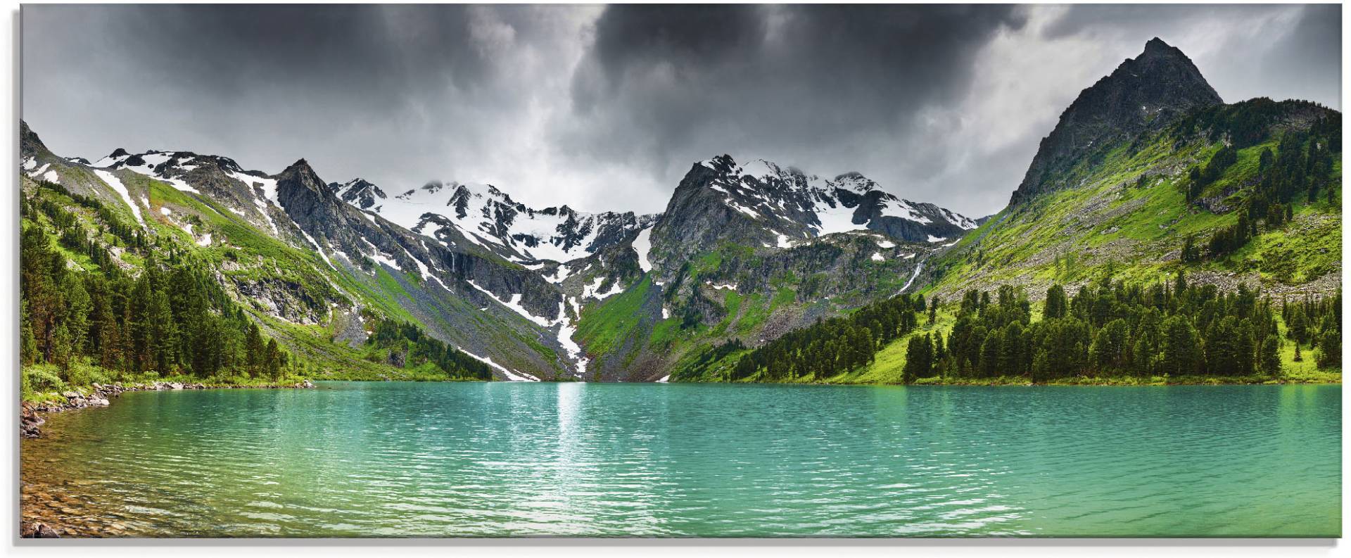 Artland Glasbild »Bergsee«, Berge, (1 St.), in verschiedenen Grössen Artland Glasbild »Bergsee«, Berge, (1 St.), in verschiedenen Grössen von Artland