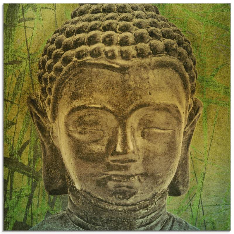 Artland Glasbild »Buddha II«, Religion, (1 St.), in verschiedenen Grössen von Artland
