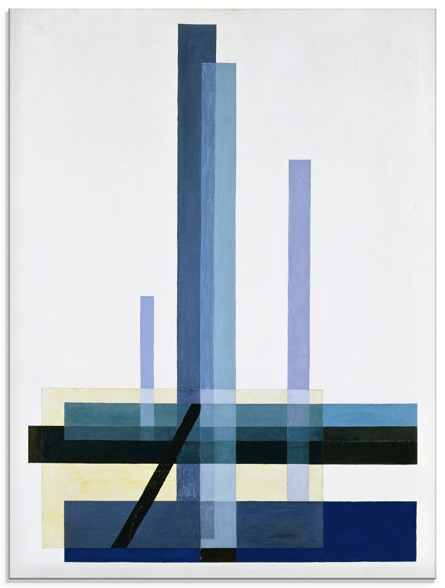 Artland Glasbild »C XII Blaues Bild«, Muster, (1 St.), in verschiedenen Grössen von Artland