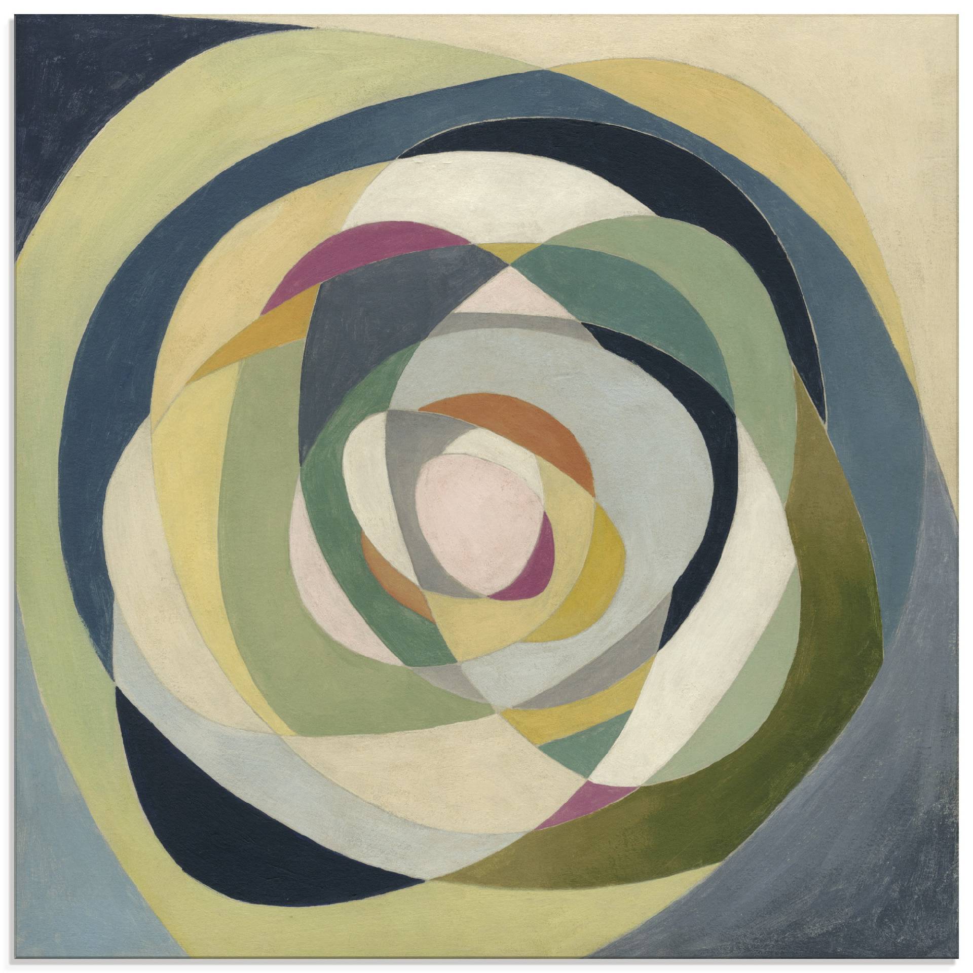 Artland Glasbild »Durch das Glas I«, Muster, (1 St.), in verschiedenen Grössen von Artland