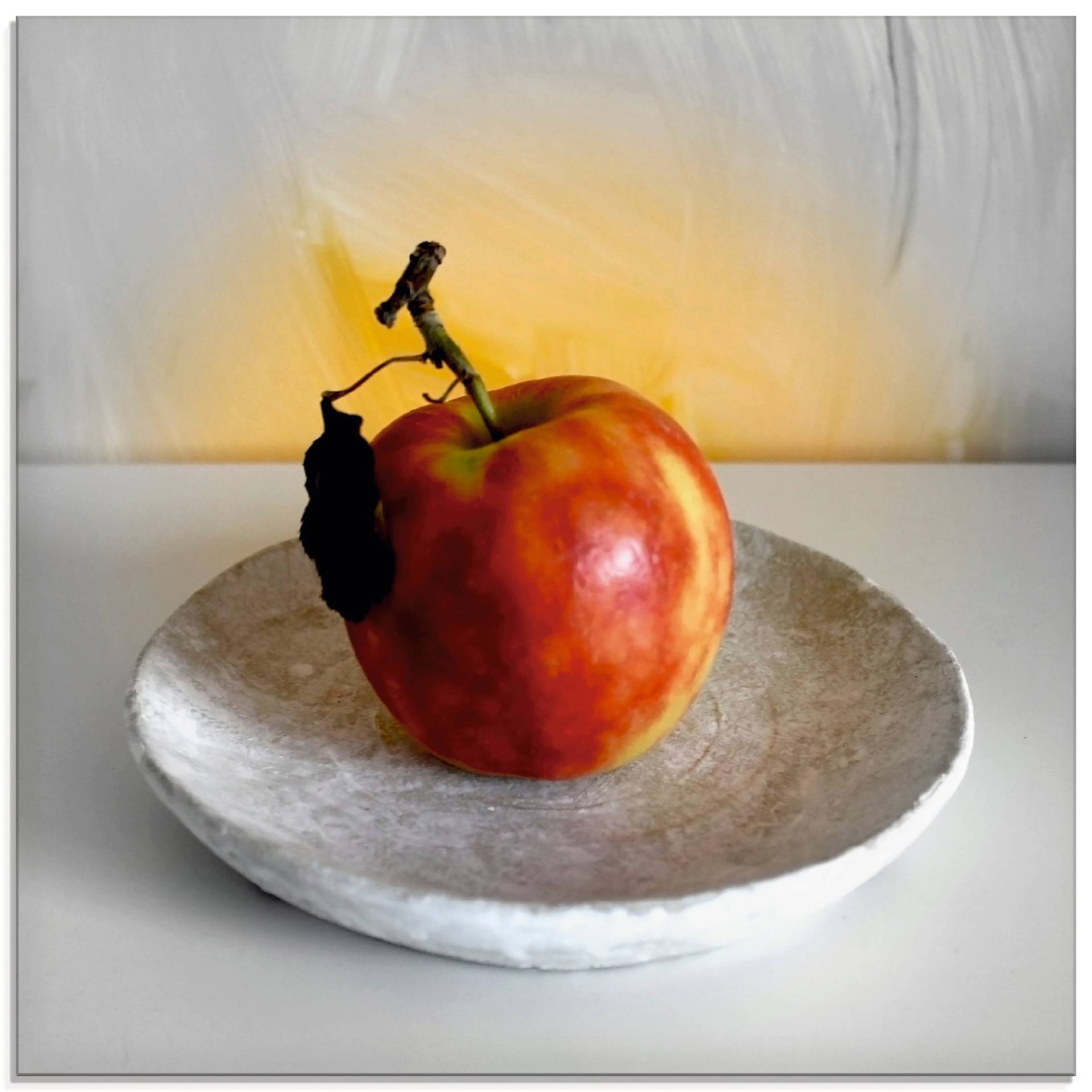 Artland Glasbild »Ein Apfel am Tag«, Arrangements, (1 St.) von Artland