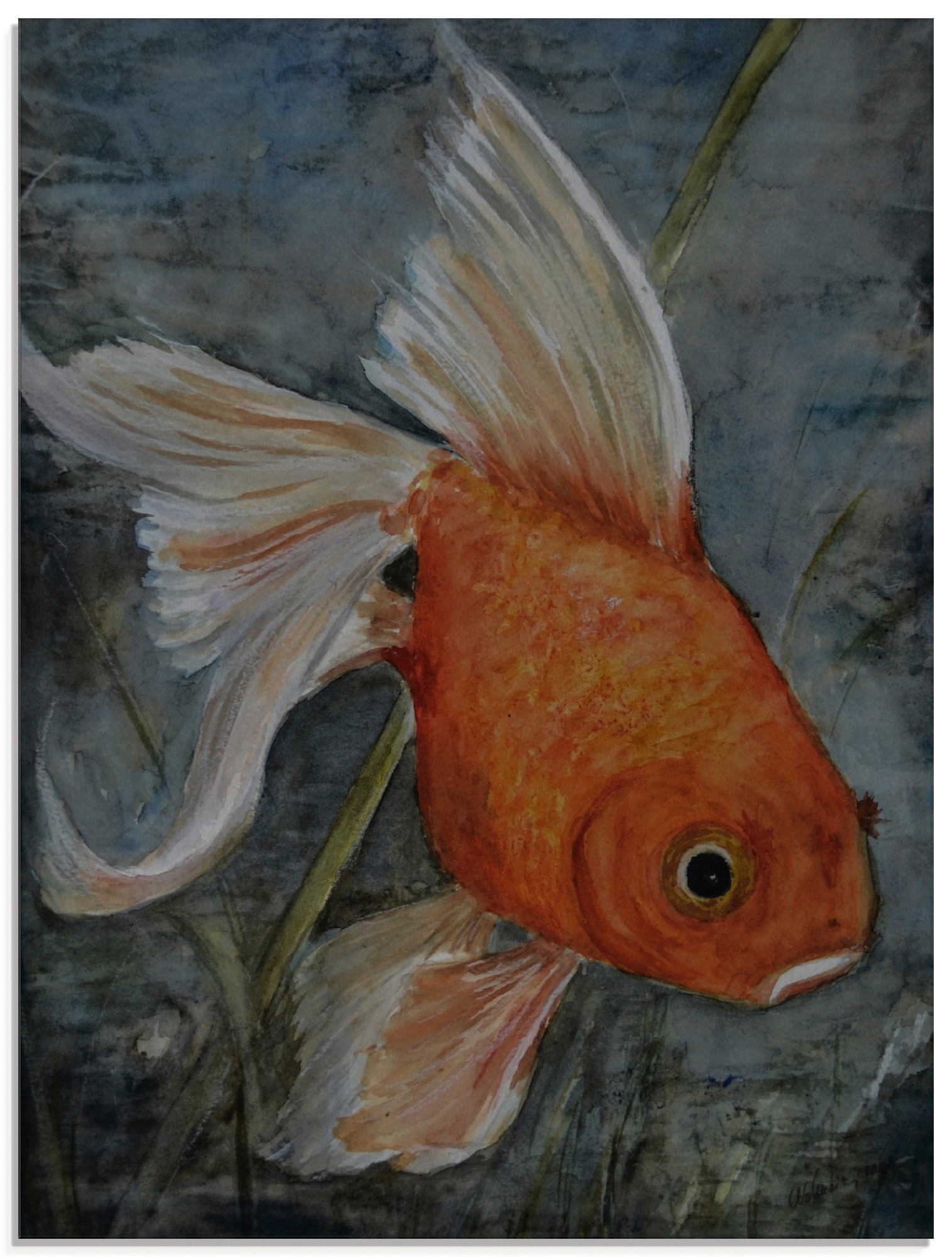 Artland Glasbild »Feng Shui - Goldfisch«, Wassertiere, (1 St.) von Artland