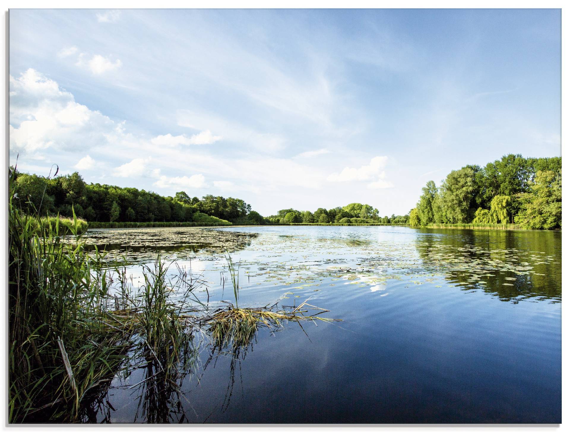 Artland Glasbild »Idylle pur«, Gewässer, (1 St.) von Artland